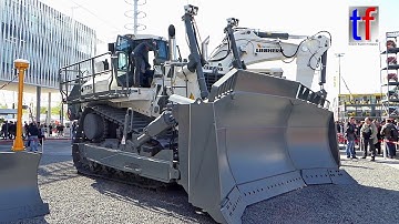 bauma 2016: Liebherr PR 776 - 70t Hydrostatic Dozer, 11.04.2016.