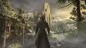 Unity - AoDS Project - Two Handed weapons and exterior scene