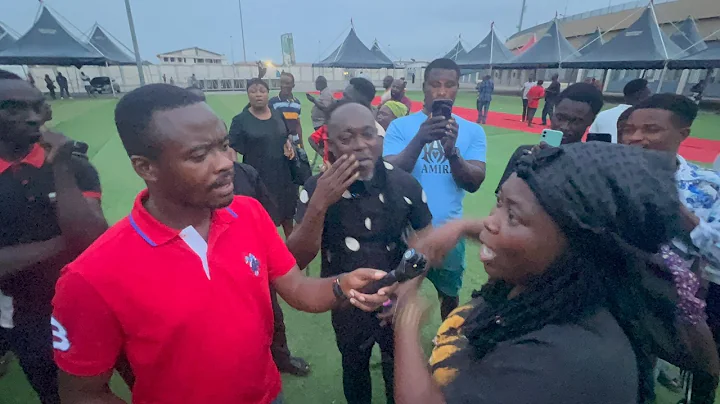 GhpageLive:: BREAKING : Chaos at Daddy Lumba Funeral grounds;Team Odo Bronii vrs Akosua Serwaa