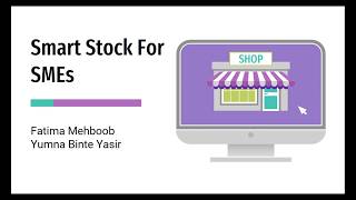SmartStock: AI-Powered Inventory Intelligence | FYP Demo