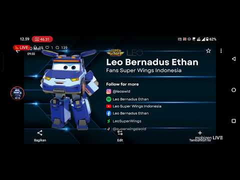 Live Music Indonesian Songs by Leo Super Wings Indonesia