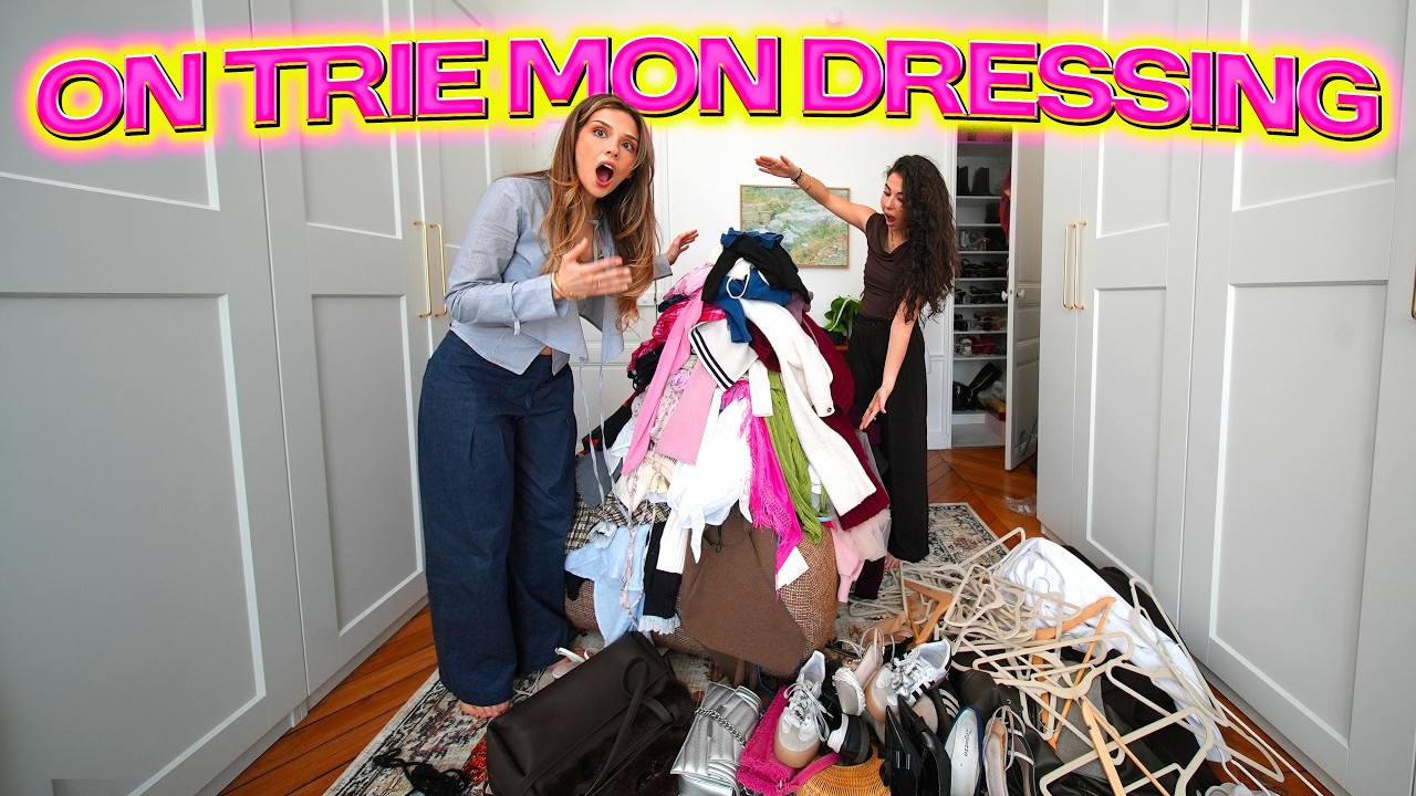 JE FAIS UN BON GROS TRI AVEC MA SOEUR !!
