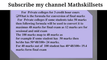 Physical paper 100 Marks Distribution 2022 for Affiliated college GCUF Main campus