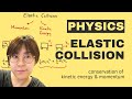 Elastic Collisions &amp; Conservation of Kinetic Energy - A Level Physics