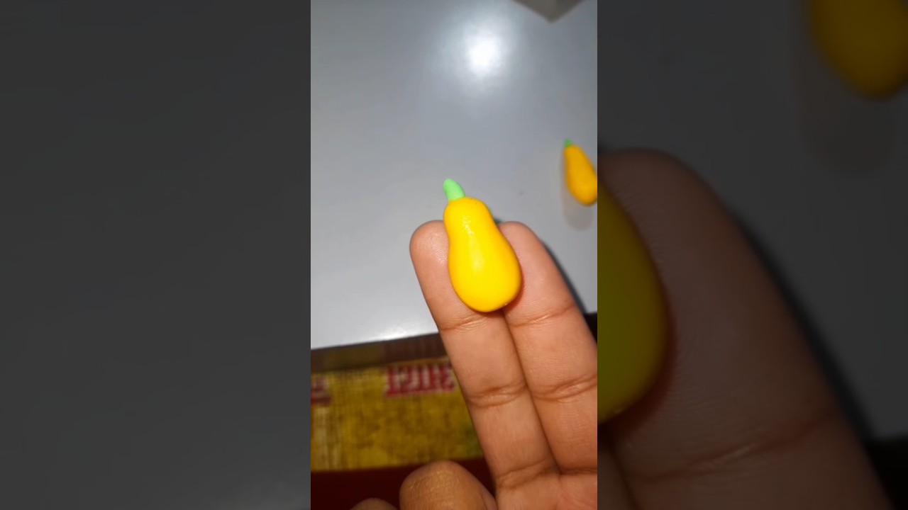 papaya 🍋🍋make with clay 