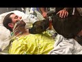Dog Says Final Goodbye to his Dying Owner In Hospital.. (emotional)