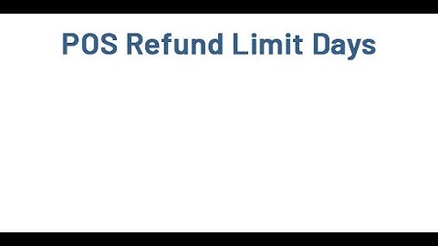 How To Set POS Refund Days Limitation In Odoo? POS Refund Policy Odoo App #odoo16 #pos #RefundPolicy