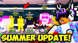 THE SUMMER UPDATE MADE ME RICH... *500M+* | STEAL A BRAINROT (Roblox)