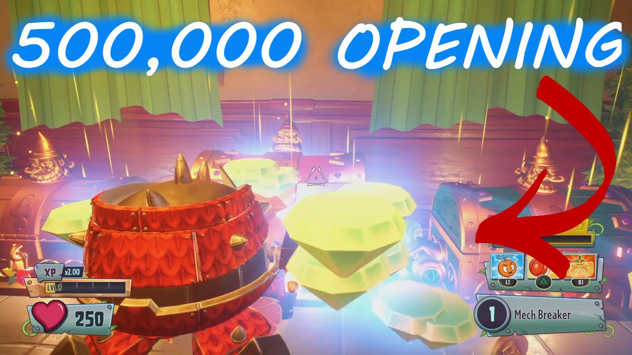 Rainbow chest in plants vs zomboes garden warfare 2