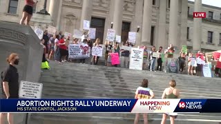 Abortion protest outside State Capitol