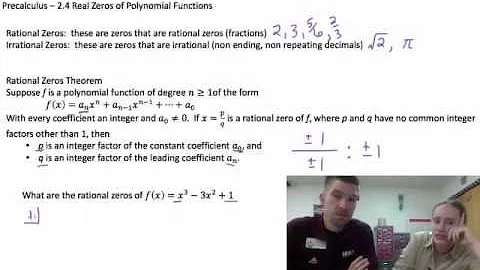 Precalculus - 2.4 Notes