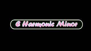 E Harmonic Minor Scale - Groovy Jam Track chords