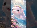Dreamy Cute Animals - Imaginary Baby vaquita #cute #animals #baby #adorable #pets #funny #imaginary