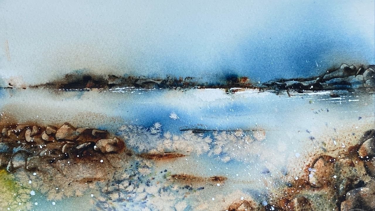 Creating Stunning Watercolor Art:  Step by Step Atmospheric Techniques Tutorial