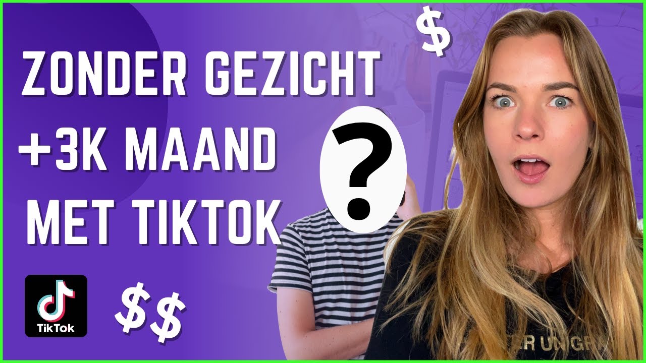 Geld Verdienen Met Tiktok Zonder Je Gezicht Te Laten Zien - YouTube