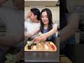 I didn't expect this🍣🤣 #shorts #challenge #couple