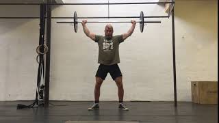 Power Snatch + Behind-the-Neck Snatch Grip Push Jerk