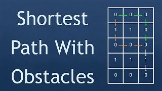 Coding Interview Problem - Shortest Path With Obstacle Elimination