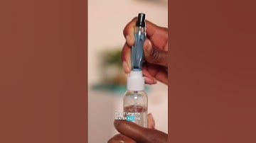 How to clean your used fragrance atomizer ✈️ #traveltips #fragrance #perfume
