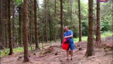 How to pack away a double travel hammock