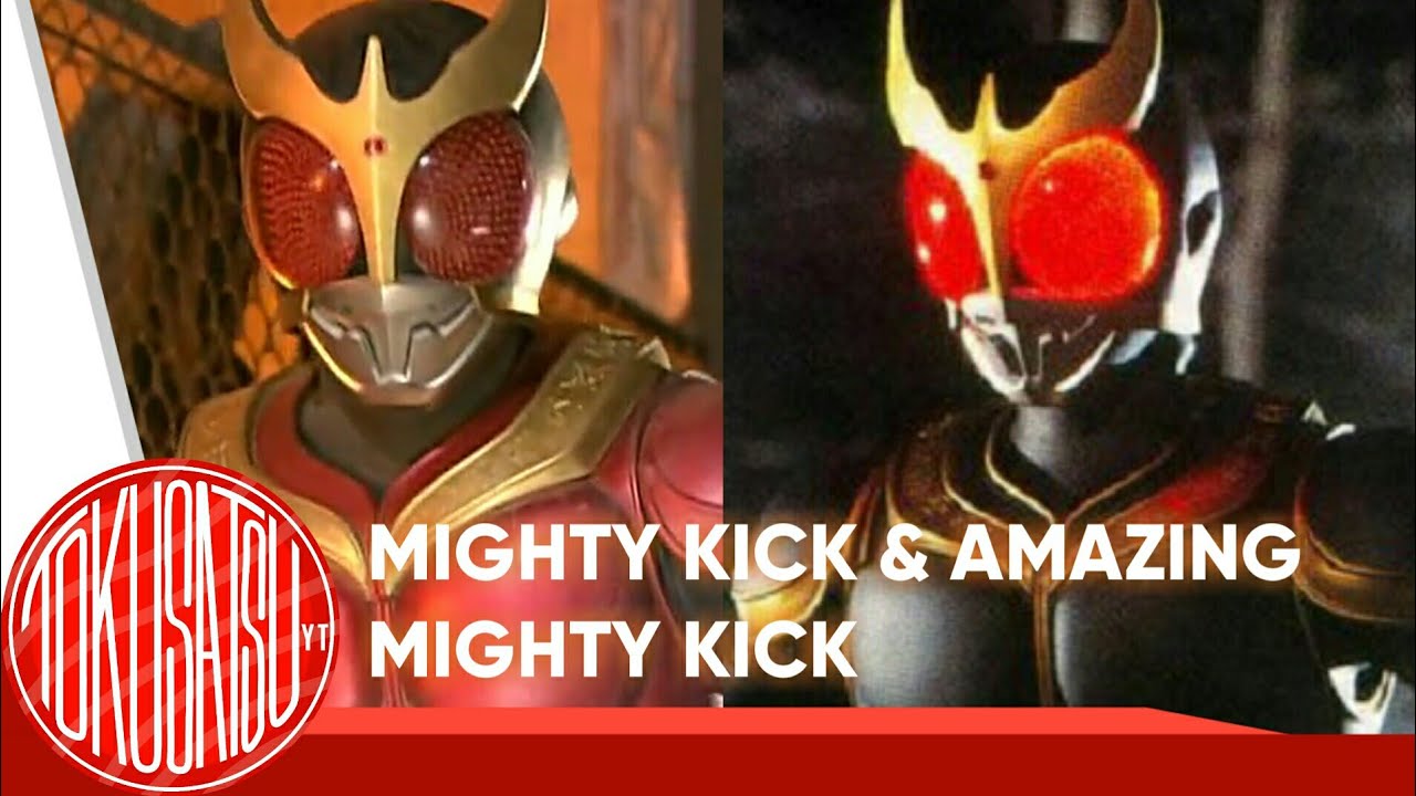 Mighty Kick And Amazing Mighty Kick Same Bgm Kamen Rider Kuuga 仮面ライダー クウガ Youtube