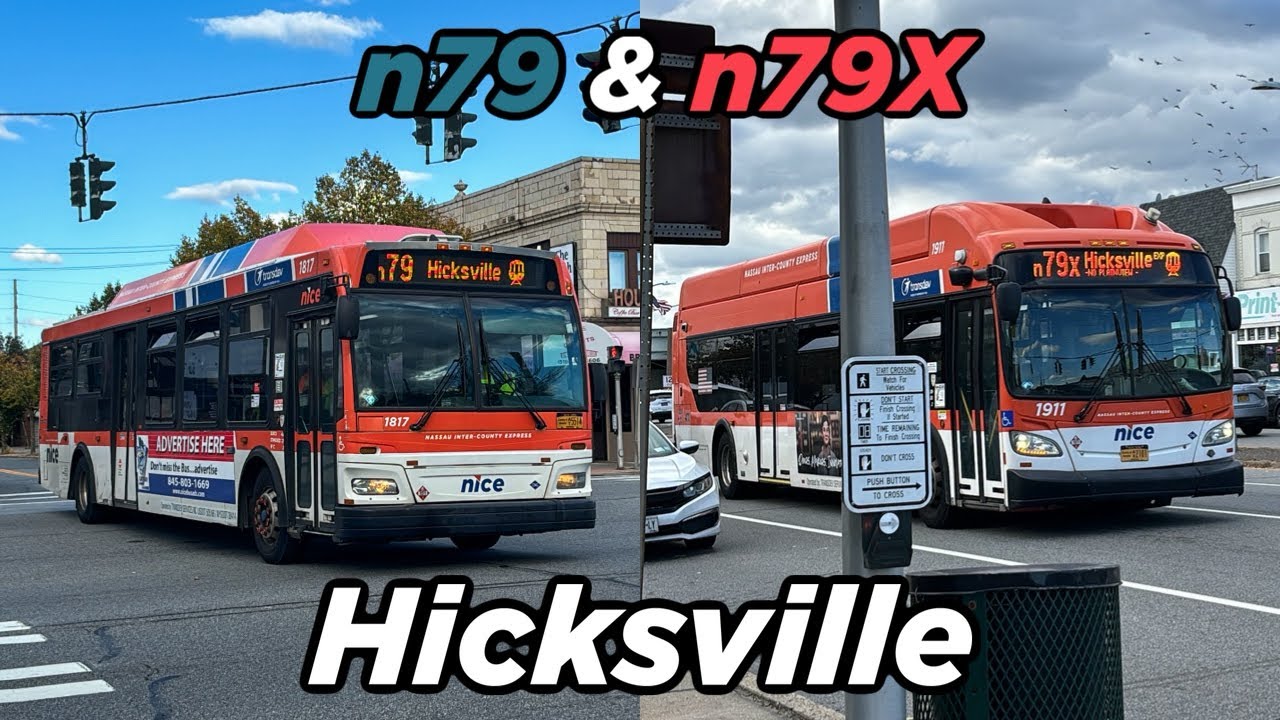 NICE Bus: 2011 Orion VII NG CNG 1817 n79 & 2015 New Flyer XN40