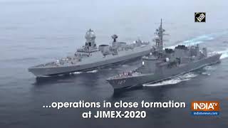 Full India, Japan hold joint maritime exercise JIMEX-2020 in North Arabian Sea News