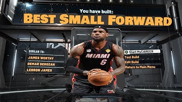 NEW MOST OVERPOWERED SMALL FORWARD BUILD ON NBA 2K20! BEST DEMIGOD SMALL FORWARD BUILD *PATCH 12*!