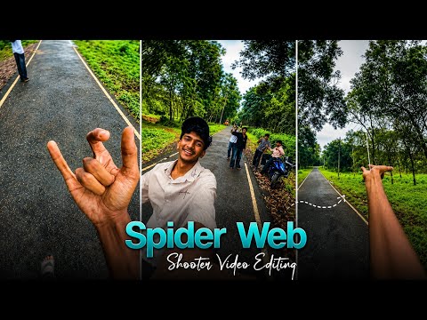Trending Spider Web Shooter Video Editing | Spiderman Effect | CapCut Tutorial
