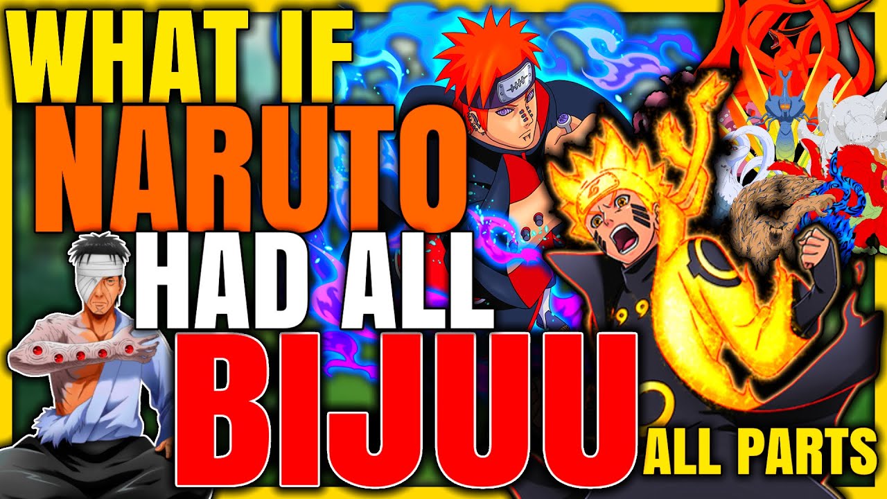 What if Naruto had all of the Bijuu? The Movie (All Parts)