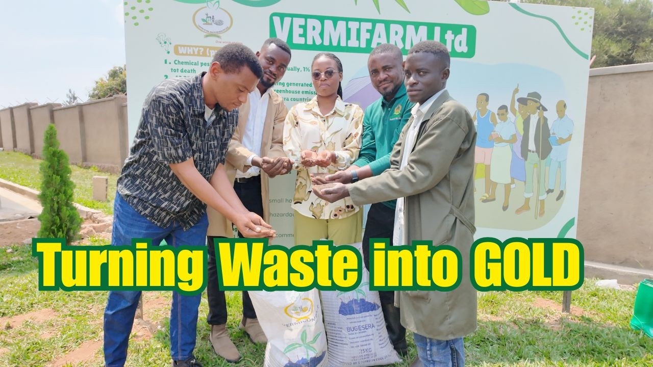 Этот руандийский фермер зарабатывает 85 000 долларов в месяц, превращая отходы в золото ♻️🇷🇼