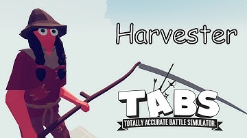 Harvester Vs Every Unit Final Destination Simulator Map TABS Totally Accurate Battle Simulator