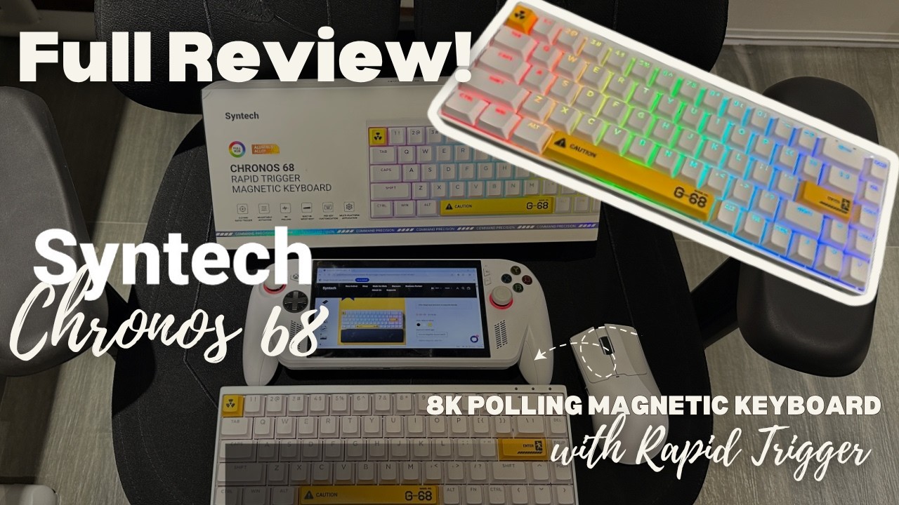 Syntech Chronos 68 Review – 8K Polling Magnetic Keyboard with