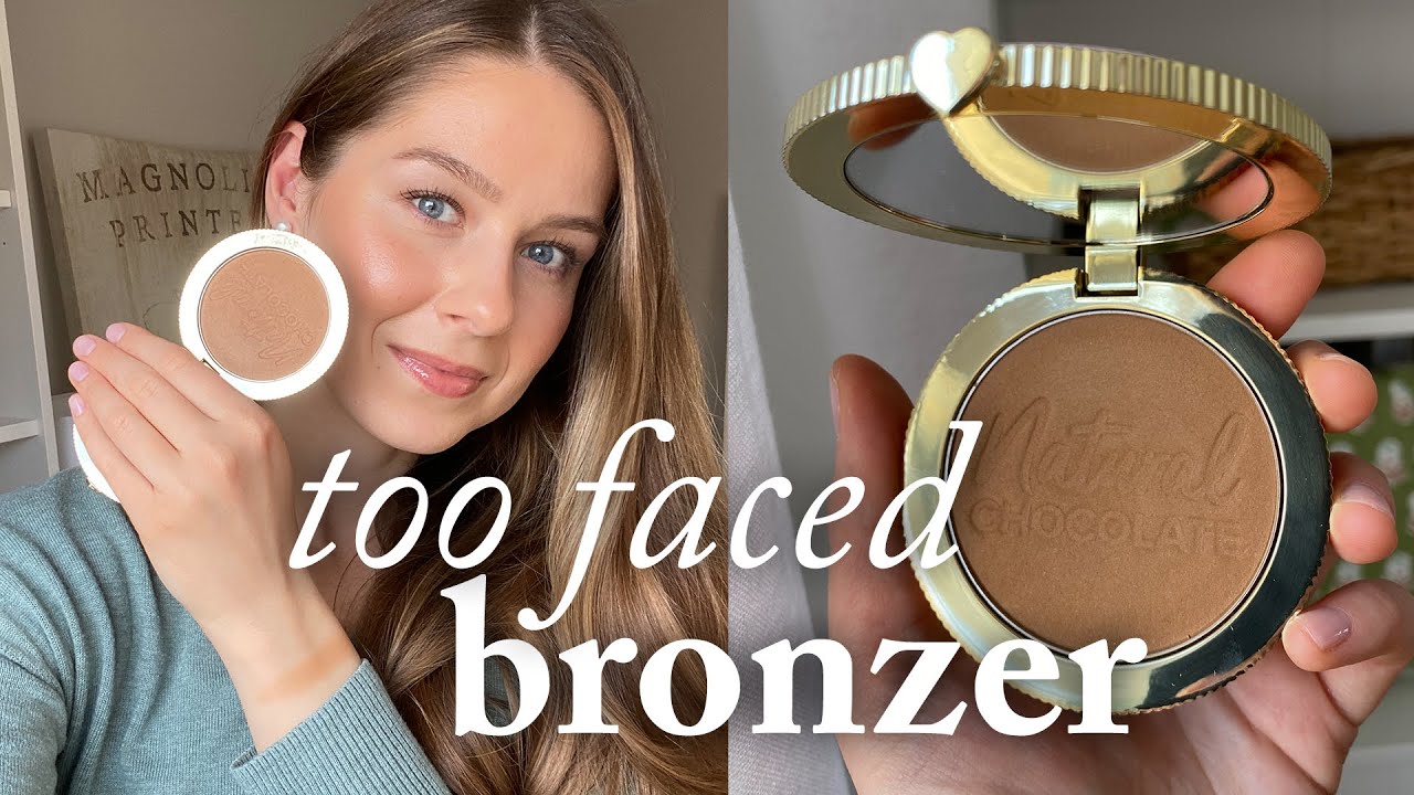 Stænke Reklame klippe Where Has This Bronzer Been?! Too Faced Chocolate Soleil Got a 'Natural'  Update We Needed - YouTube