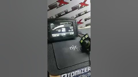 7 Motec c127 dash and Motec 5 Button Rotary Controller testing