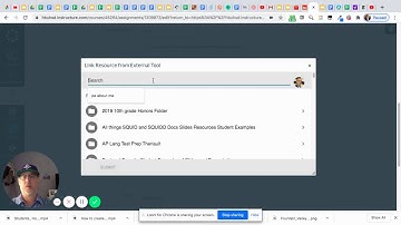 Teachers:  How to create a Google Cloud Assignment in the Canvas LMS