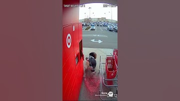 “Target Cam Catches Porch Pirate in Glitter Explosion!” #shorts #funny