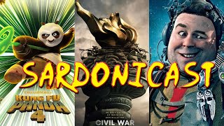 Sardonicast 163 Kung Fu Panda 4, Civil War, Mars Needs Moms