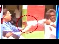 Cpm leader sushanta ghosh slapped by a local  caught on camera