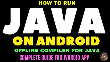 How to run Java Code on Android | Jvdroid - IDE for Java | Offline Java Compiler for Android