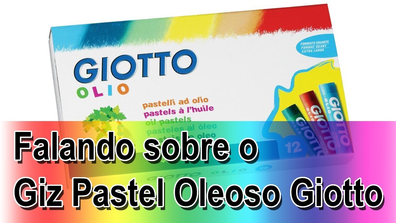 Falando sobre giz pastel oleoso Giotto