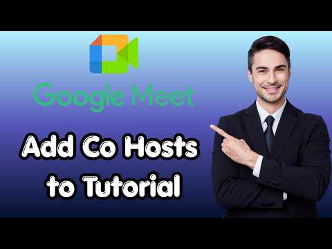 How to Add Co Hosts to Google Meet Tutorial (Fresh Update)