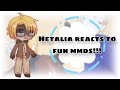Hetalia Reacts To Shut Up And Sleep With Me MMD Gacha 