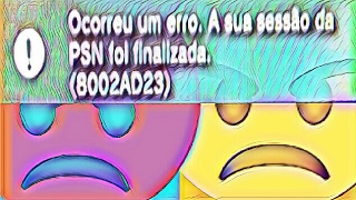 solução (Erro 8002AD23 PSN) 2017