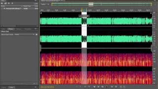 [HD] Adobe Soundbooth CS4 -  Basics of Editing Sound screenshot 3