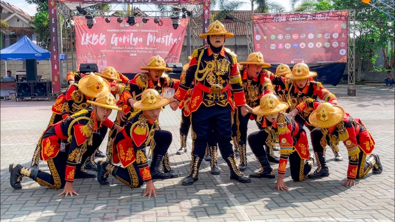 MERINDING! PASKIBRA MTSN 6 TASIKMAAYA AT LKBB GRILYA MUSTHAFA 