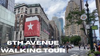 NYC Manhattan 6th Avenue Walking Tour | Lost in New York (May 2025)