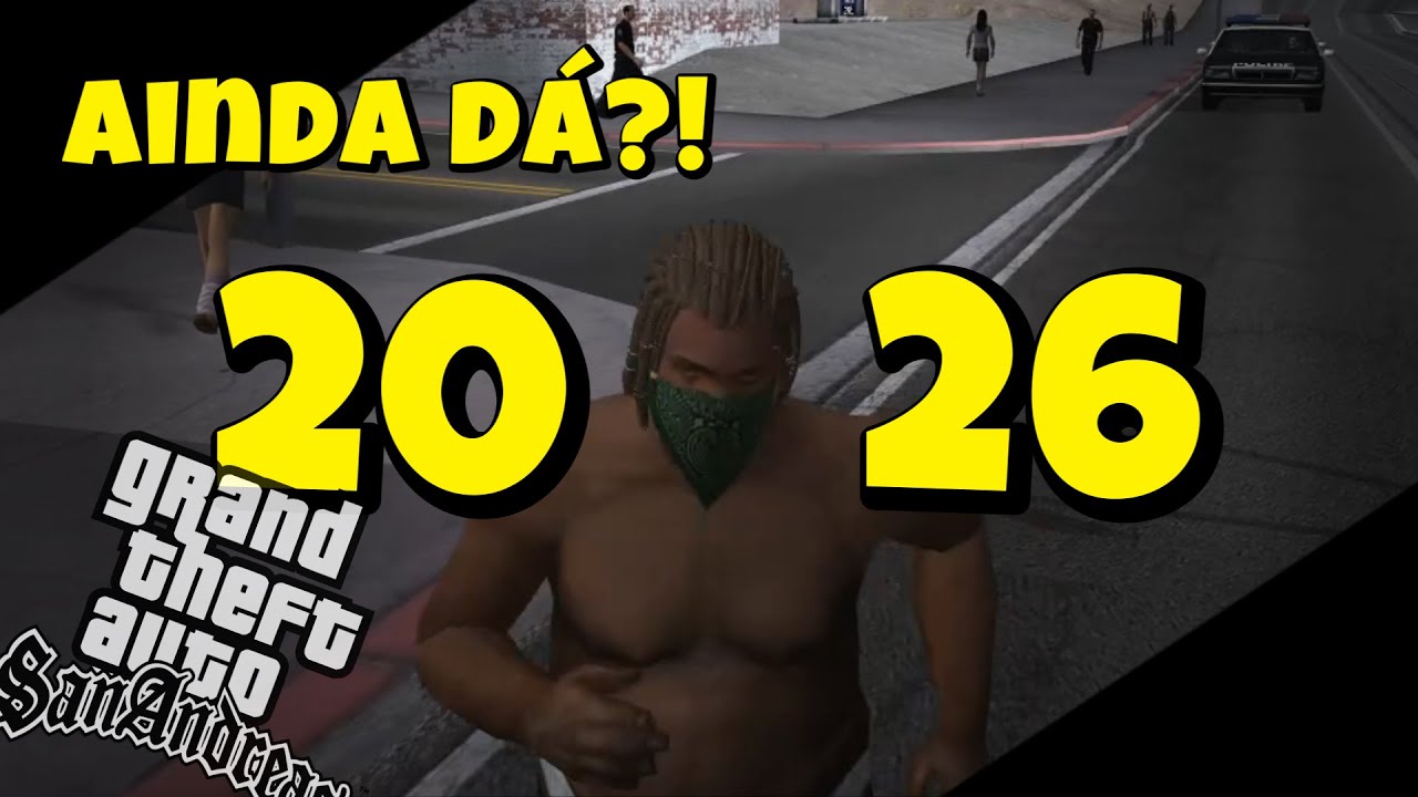 ZERANDO O GTA SAN EM 2026?!