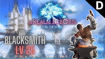 Final Fantasy XIV: A Realm Reborn - Blacksmith Class Quests Level 20
