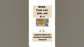 BCBA Task List: Explain the Philosophical Assumptions Underlying the Science of Behavior Analysis